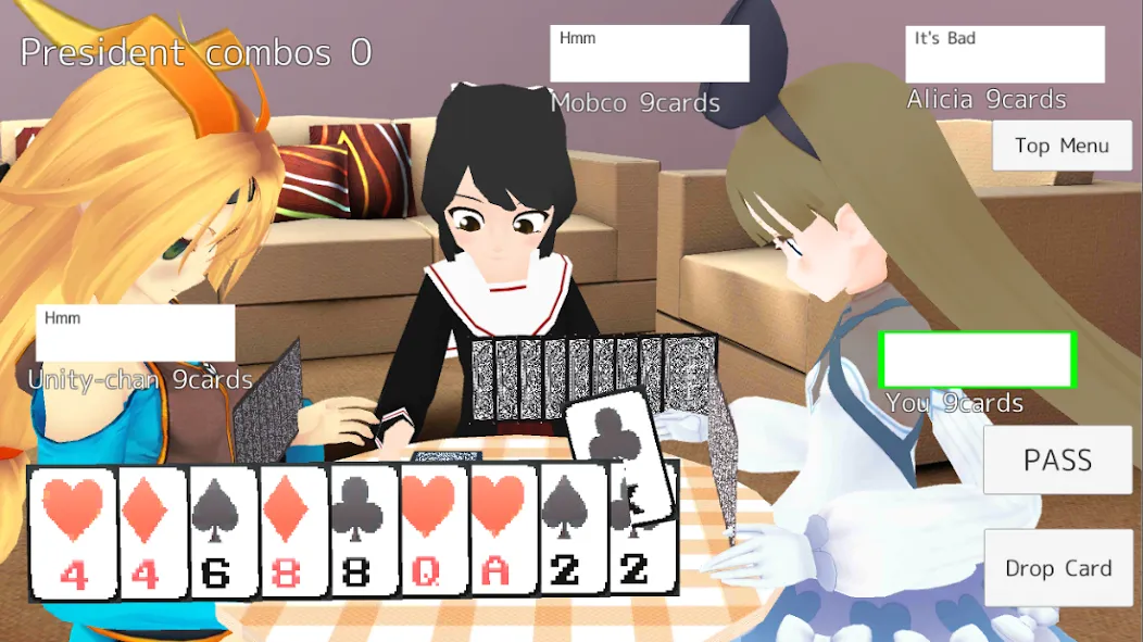 President Card Game — скриншот 1