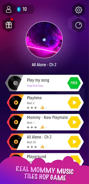 Mommy 3D Music Tiles Hop Game — скриншот 1 Mommy 3D Music Tiles Hop Game — скриншот 1