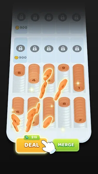 Coin Sort — скриншот 2