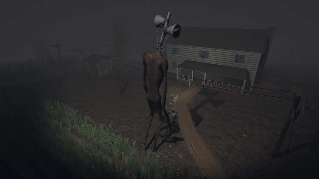 Scary Head Field — скриншот 1