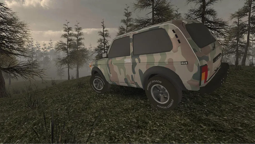 Forest Roads. Niva — скриншот 5
