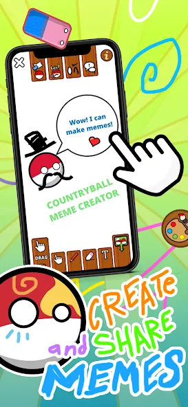 Countryball Potato Mayhem — скриншот 4