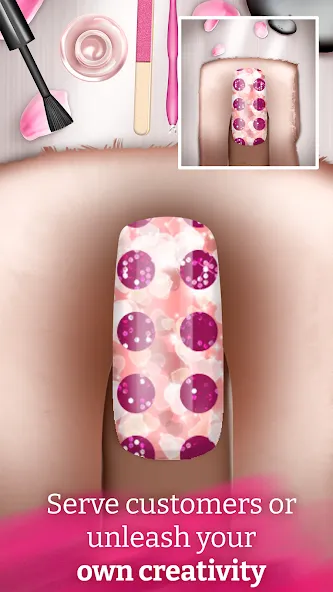 Nail Art Fashion Salon Game — скриншот 3