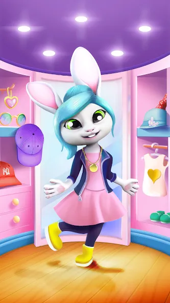 Bu Bunny - Cute pet care game — скриншот 5
