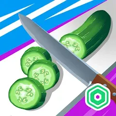 Скачать Super Slices Robux Roblominer — MOD Много денег