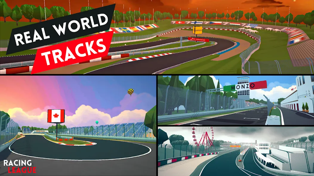 Racing League: 3D Race Offline — скриншот 2