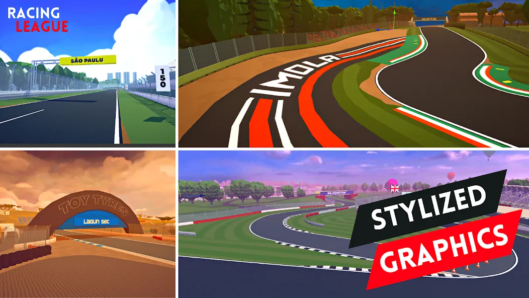 Racing League: 3D Race Offline — скриншот 4