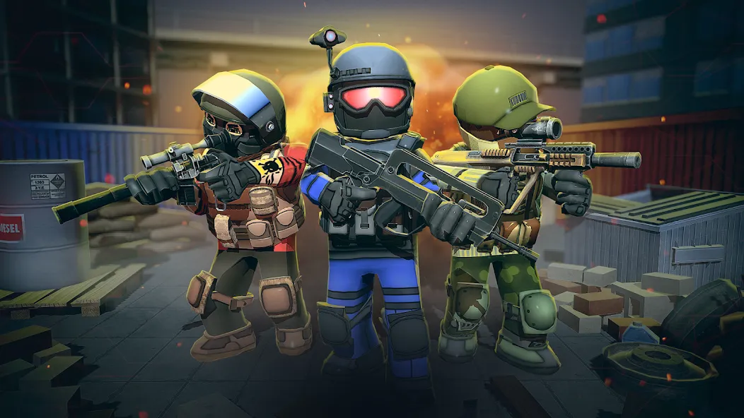KUBOOM 3D: FPS Shooting Games — скриншот 2