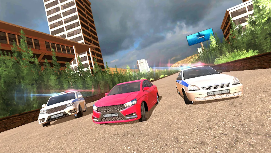 Police Car Chase — скриншот 3