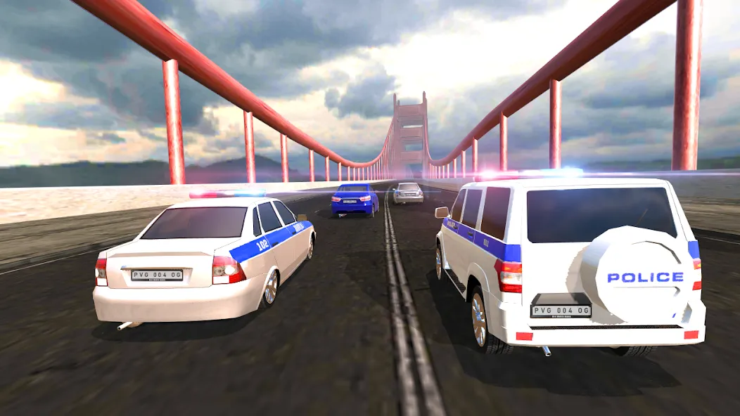 Police Car Chase — скриншот 5