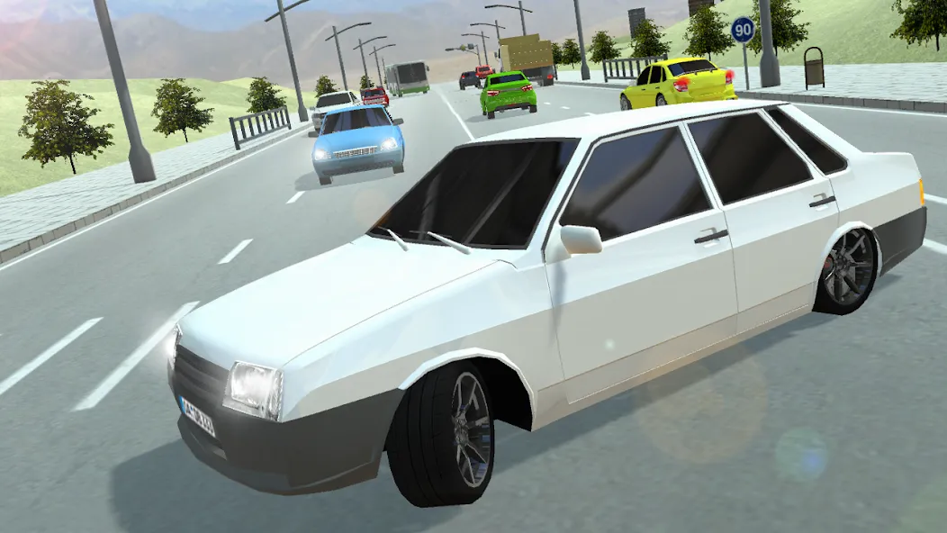 Russian Cars: 99 and 9 in City — скриншот 3