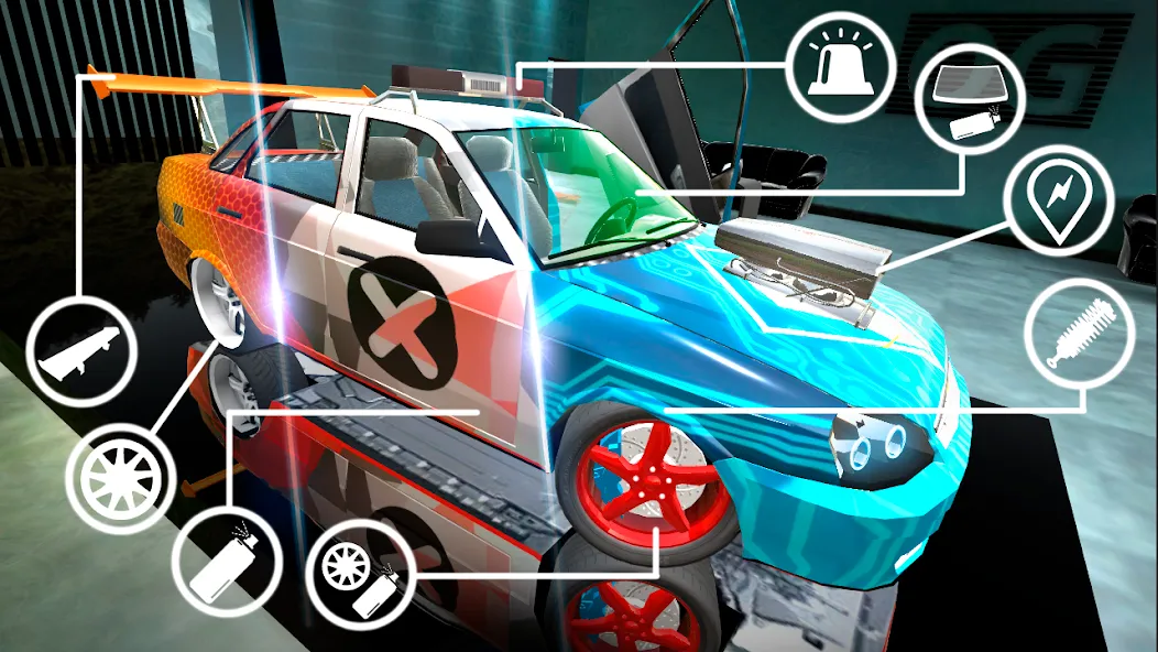 Russian Cars: Priorik 2 — скриншот 2