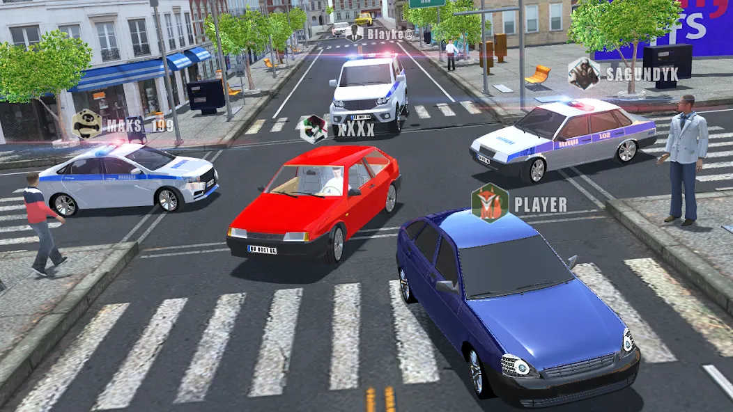 Russian Cars Simulator — скриншот 1