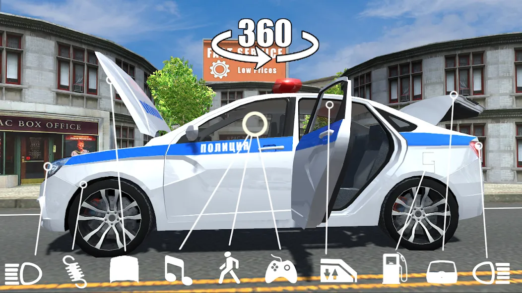 Russian Cars Simulator — скриншот 2