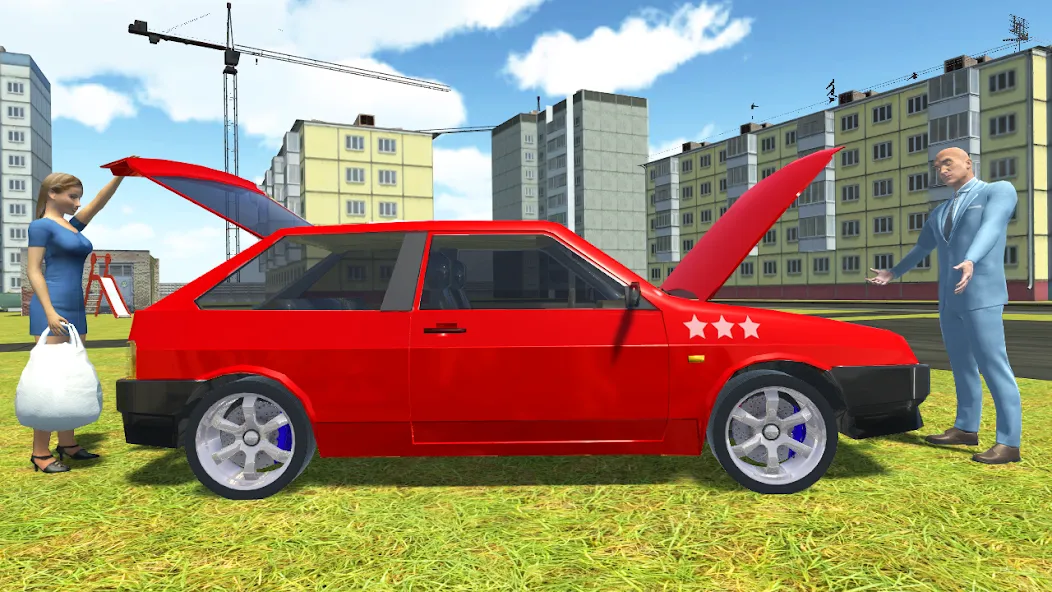 Russian Cars Simulator — скриншот 3