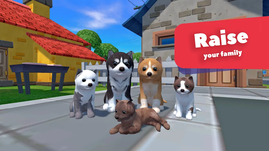 Dog Simulator - Animal Life — скриншот 1 Dog Simulator - Animal Life — скриншот 1