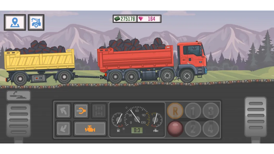 Trucker and Trucks — скриншот 1
