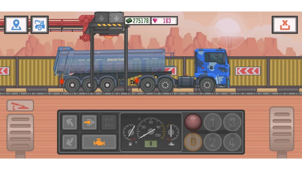 Trucker and Trucks — скриншот 2