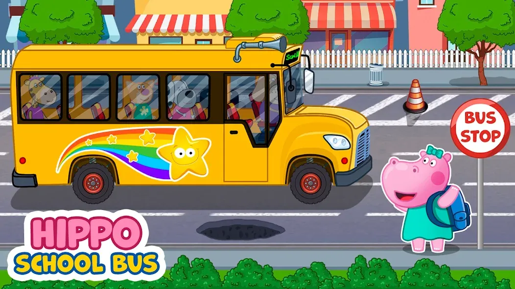Kids School Bus Adventure — скриншот 1