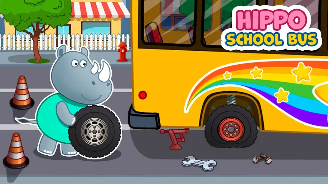 Kids School Bus Adventure — скриншот 4