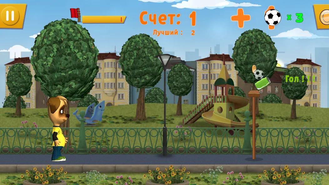 Pooches: Street Soccer — скриншот 1 Pooches: Street Soccer — скриншот 1