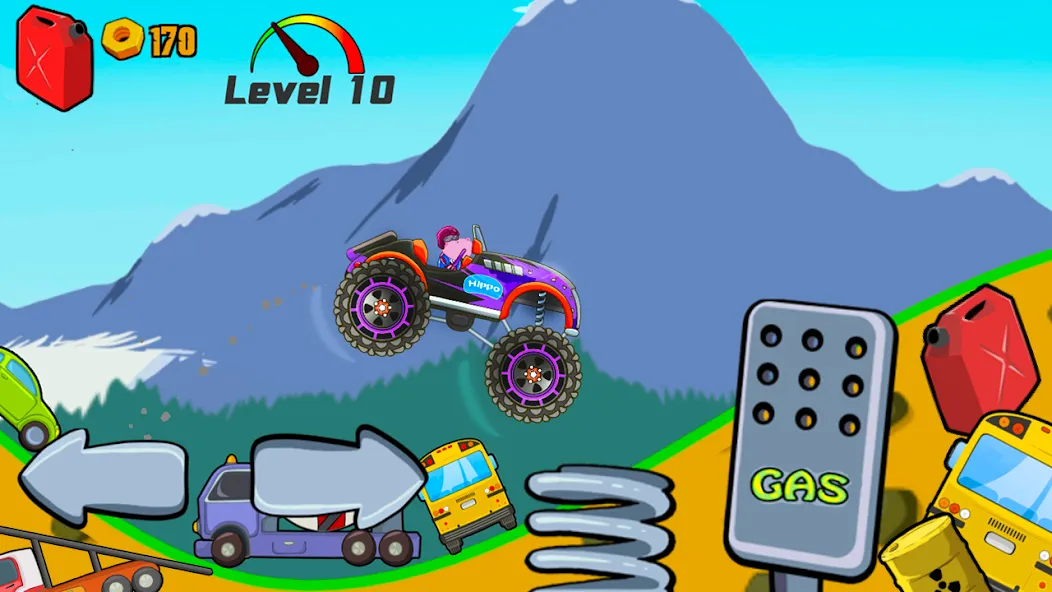 Kids Monster Truck Racing Game — скриншот 4 Kids Monster Truck Racing Game — скриншот 4