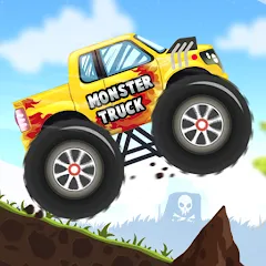 Скачать Kids Monster Truck Racing Game MOD — Много денег