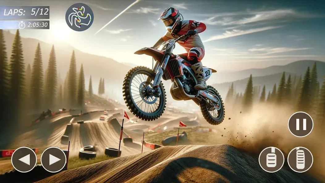MX Bikes: Motocross Dirt bikes — скриншот 1 MX Bikes: Motocross Dirt bikes — скриншот 1