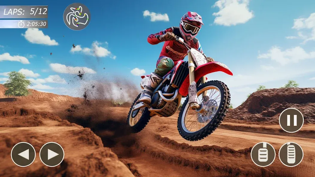 MX Bikes: Motocross Dirt bikes — скриншот 2 MX Bikes: Motocross Dirt bikes — скриншот 2
