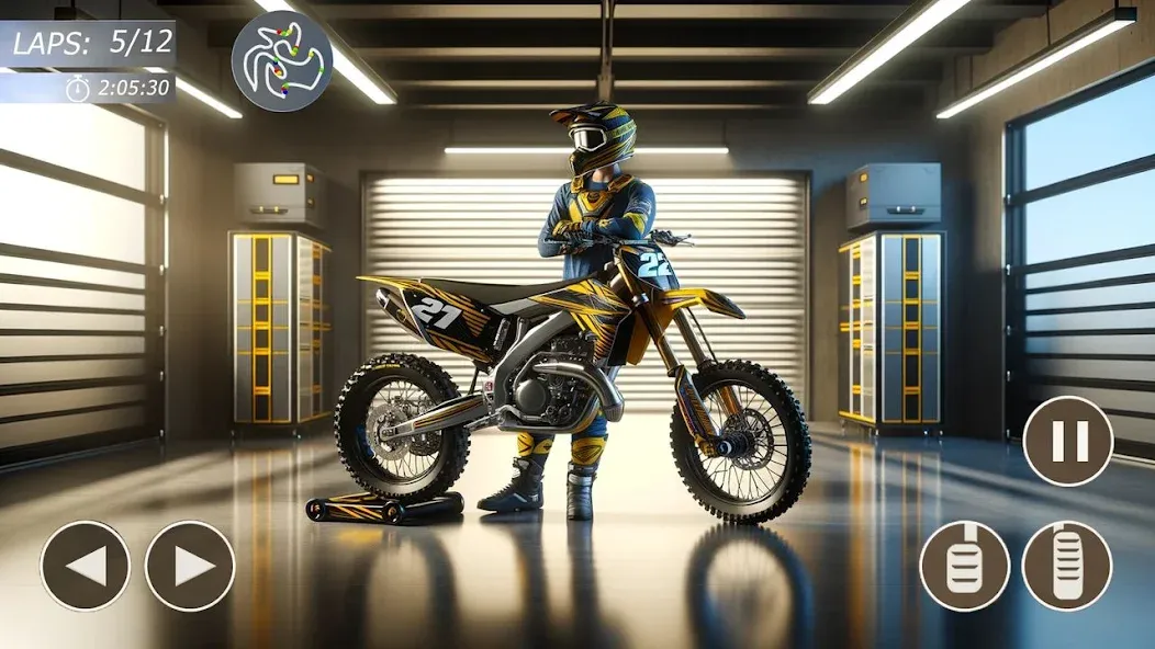 MX Bikes: Motocross Dirt bikes — скриншот 4 MX Bikes: Motocross Dirt bikes — скриншот 4