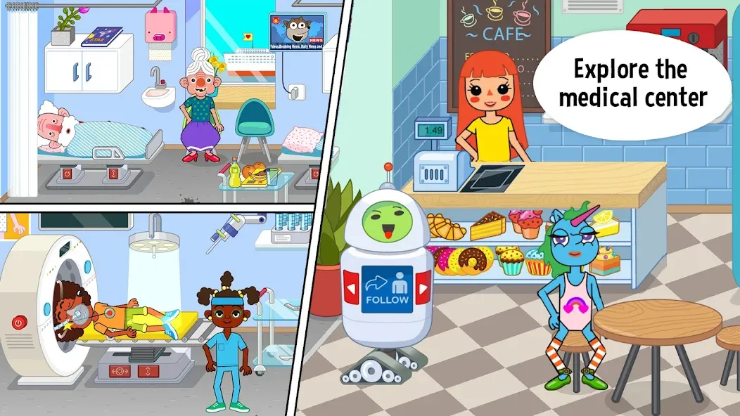 Pepi Hospital: Learn & Care — скриншот 2