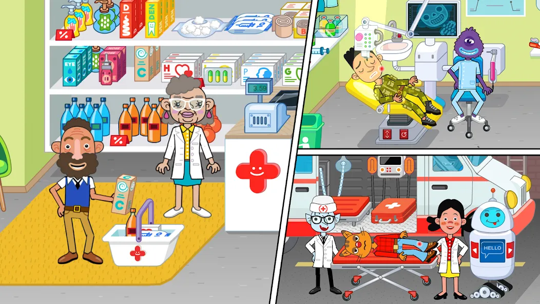 Pepi Hospital: Learn & Care — скриншот 3