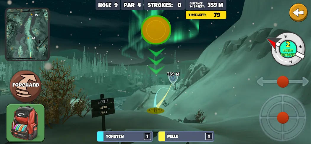Disc Golf Valley — скриншот 2 Disc Golf Valley — скриншот 2