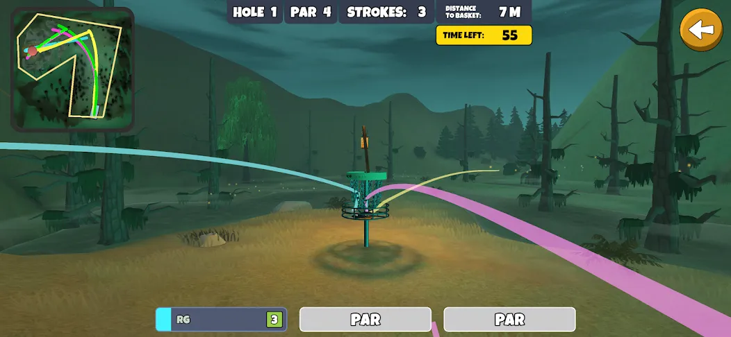 Disc Golf Valley — скриншот 5