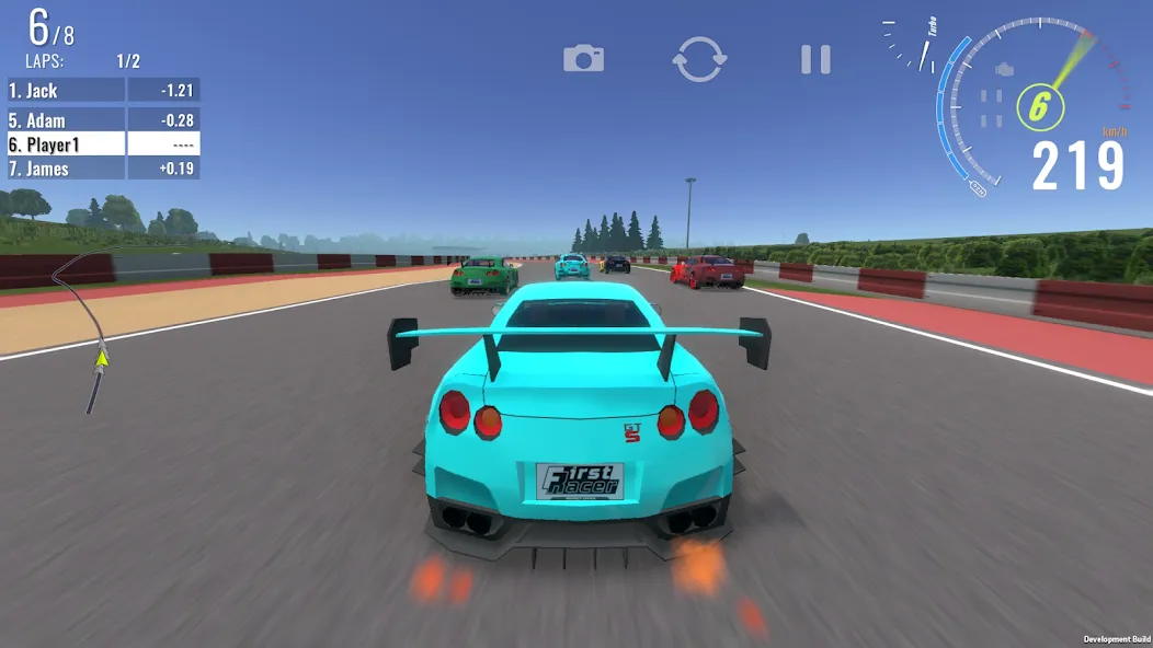 First Racer — скриншот 1
