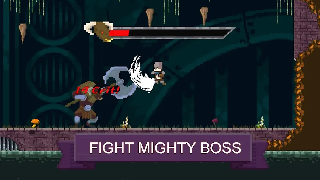 Rune Sword: Action Platformer — скриншот 2