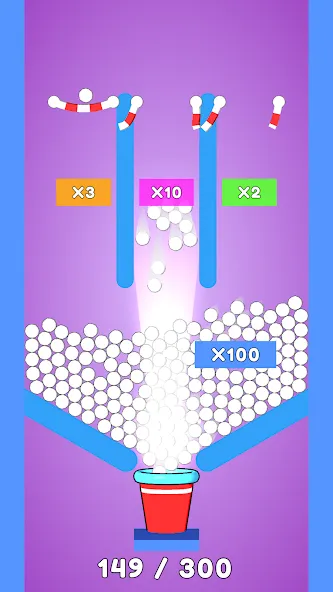 Balls and Ropes: Cut 'n Bounce — скриншот 1