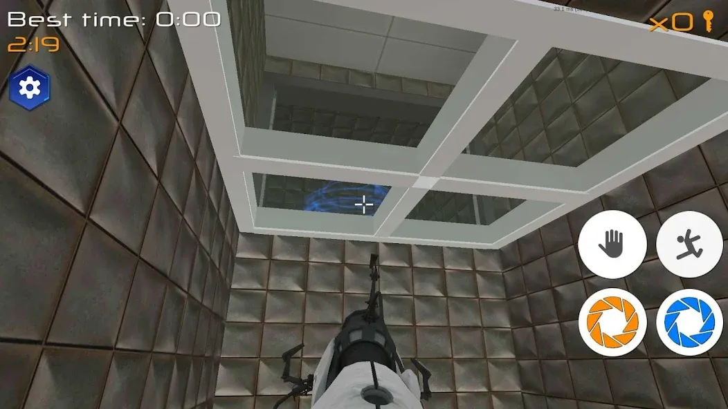 Portal Maze 2 game 3D aperture — скриншот 2 Portal Maze 2 game 3D aperture — скриншот 2