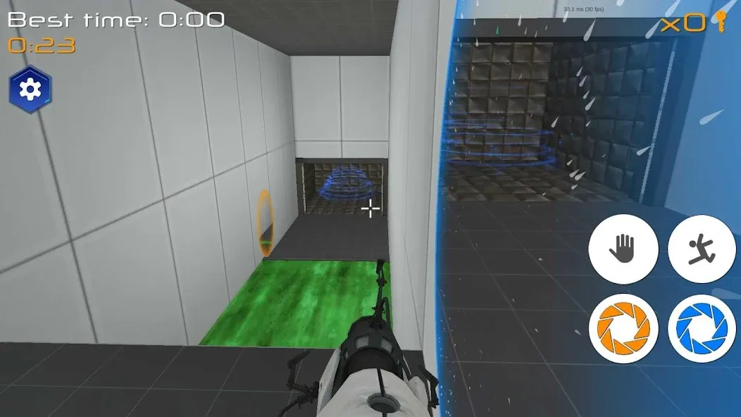 Portal Maze 2 game 3D aperture — скриншот 3 Portal Maze 2 game 3D aperture — скриншот 3
