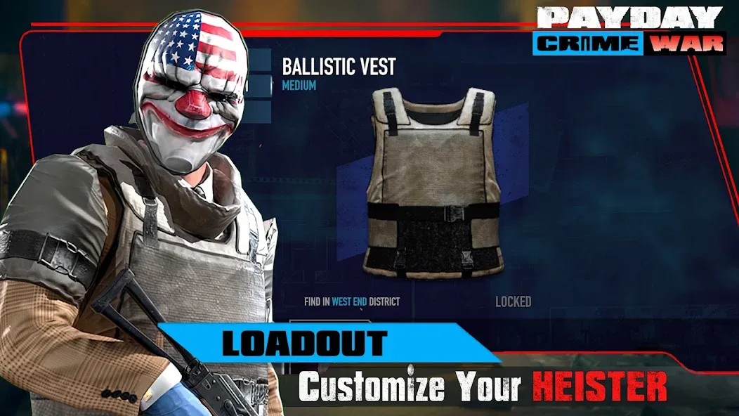 PAYDAY: Crime War — скриншот 1