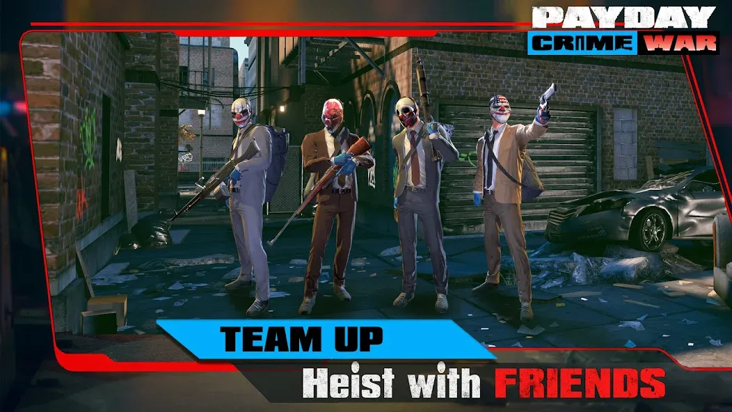 PAYDAY: Crime War — скриншот 2
