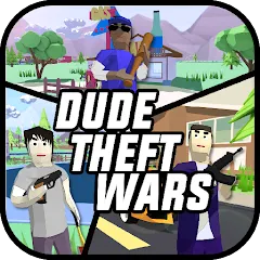 Dude Theft Wars Shooting Games — Много денег на Андроид