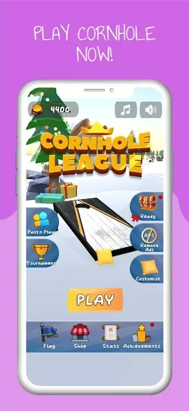 Cornhole 3D: Nations League — скриншот 1
