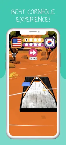 Cornhole 3D: Nations League — скриншот 5
