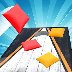 Скачать Cornhole 3D: Nations League на Андроид — Много денег