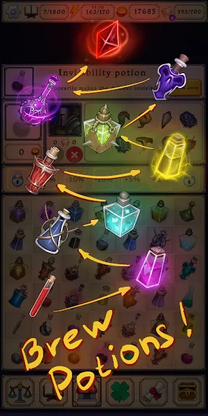 Potion shop: Alchemy Simulator — скриншот 1