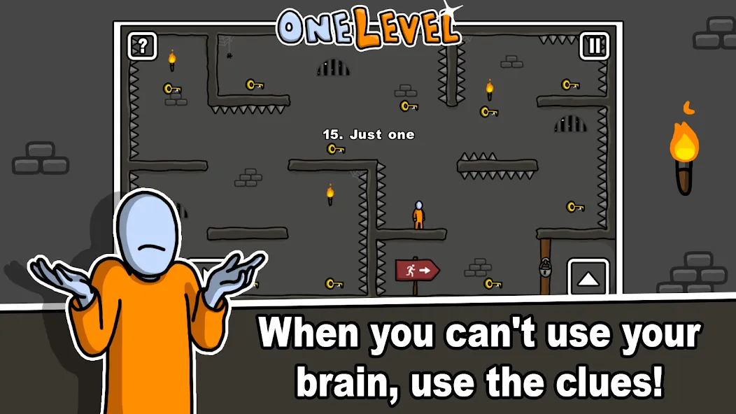 One Level: Stickman Jailbreak — скриншот 5