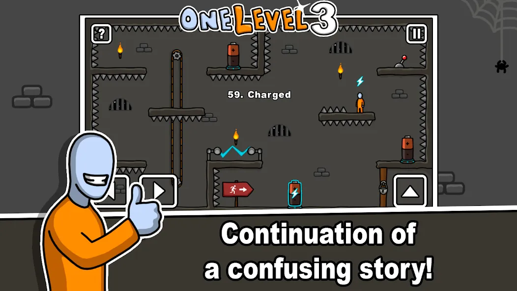One Level 3 Stickman Jailbreak — скриншот 1 One Level 3 Stickman Jailbreak — скриншот 1