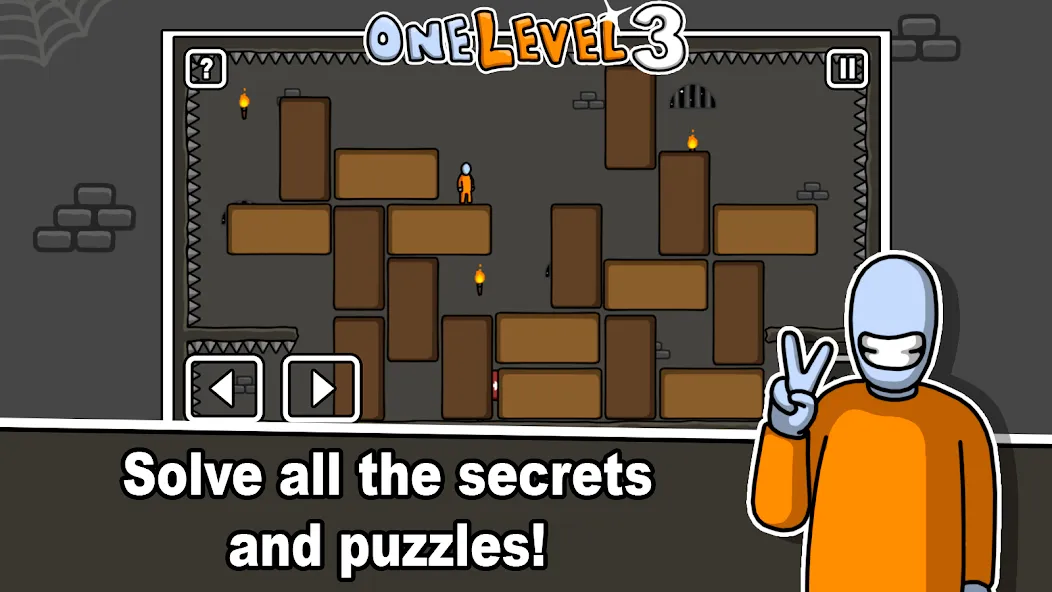 One Level 3 Stickman Jailbreak — скриншот 4 One Level 3 Stickman Jailbreak — скриншот 4