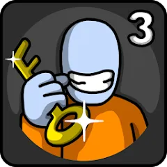 Скачать One Level 3 Stickman Jailbreak — Много денег